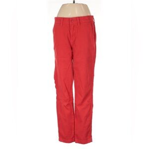 J. Crew Red Chinos Straight Leg